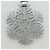 LOUIS VUITTON Schneeflocken Charm Metall Silber M79293 LV Auth 167000SAM - Ansicht 6