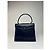 Vintage Givenchy Lederhandtasche in Marineblau - Ansicht 7