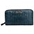 Vintage Miu Miu Leather Zippy Wallet Blue