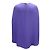 Valentino Garavani Vestido Mini de Seda Cady com Mangas de Capa Roxo Valentino - vista 3
