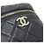 Pochette in pelle di agnello nero Chanel AP2803 - vista 5
