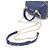 Bulgari Borsa Bvlgari Serpenti Forever Blu navy - vista 6