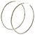 Tiffany & Co Orecchini grandi a cerchio martellati Tiffany Argento