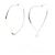 Tiffany & Co Orecchini a cerchio Open Heart di Tiffany Argento