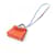 Charm de bolso accesorio mini Twilly Kelly de Hermès Plata  - vista 3