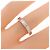 Anello Cartier Lanieres in oro bianco 18K - vista 3