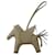 Porte-clés Accessoire Hermès Rodeo Pegasus MM Taupe  - vue 1