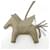 Porte-clés Accessoire Hermès Rodeo Pegasus MM Taupe  - vue 2