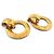 Orecchini a cerchio vintage Chanel D'oro - vista 3