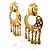 Orecchini a clip Coco Mark vintage 1995 di Chanel D'oro - vista 2