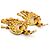 Orecchini a clip Coco Mark vintage 1995 di Chanel D'oro - vista 6