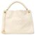Borsa a Spalla Artsy MM in Monogram Empreinte di Louis Vuitton Bianco