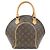 Borsa Louis Vuitton Monogram Ellipse PM Marrone Monogramma