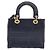 Borsa a mano Lady D-Light media Christian Dior Blu - vista 2