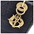 Borsa a mano Lady D-Light media Christian Dior Blu - vista 4