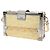 Borsa a Spalla Petite Malle Epi Louis Vuitton Argento D'oro - vista 3