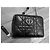 Christian Dior Cartera / Tarjeta Caro Scarlett Negro - vista 2