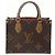 Borsa OnTheGo PM Monogram Reverse Louis Vuitton Marrone - vista 2