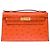 Hermès Borsa HERMES Kelly Mini in Pelle Esotica Arancione - 103364
