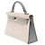 Hermès Bolso HERMES Kelly Mini en Cuero Beige - 103361 - vista 5