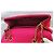 Borsa Chanel Flap Rosa Rosso Arancione Jersey Multicolore - vista 3