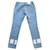 Jeans Msgm Blu Chiaro Cotone  - vista 1