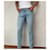 Jeans Msgm Blu Chiaro Cotone  - vista 4