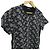 Camiseta de manga corta de mezcla de lino COMME des GARCONS Negro - vista 4