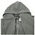 Autre Marque Camiel Fortgens SUDADERA CON CAPUCHA DE BUFANDA Sudadera de Algodón Negro - vista 6