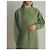 Autre Marque CLANE BOAT NECK SHORT KNIT TOPS Wool Nylon Knit Top Brown Camel - view 4
