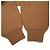 Autre Marque CLANE BOAT NECK SHORT KNIT TOPS Wool Nylon Knit Top Brown Camel - view 9