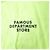 Autre Marque Camiseta de algodón FAMOUS DEPARTMENT STORE Verde - vista 5
