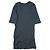 Autre Marque Camiseta de algodão com decote em V e canelada ADAM ET ROPE Azul Azul marinho - vista 2