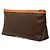 Céline Clutch de lona recubierta Macadam marrón Celine Castaño - vista 2