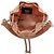 Borsa a secchiello Mon Tresor mini in satin rosa Fendi - vista 4