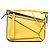 LOEWE Borsa Puzzle Nano in pelle di vitello gialla Giallo