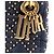 Dior Mini Denim Cannage Blu Studded Morbido Lady Dior Blu navy - vista 6