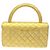 Borsa a mano in pelle di agnello dorata Chanel D'oro - vista 2