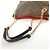 Borsa a Spalla Louis Vuitton Monogram Surenne MM M43773 Marrone Fuschia - vista 6