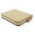 Billetera compacta de seda COEUR ET RUNABS de Hermès Beige - vista 2