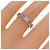 Gucci 750WG Bandring Golden - Ansicht 5