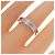 Bulgari Bvlgari B.zero1 Ring aus Weißgold Golden - Ansicht 3