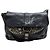 NUOVO BORSO CAMPOMAGGI FLAVIA CON MANICO IN PELLE GRAIN NERA CON STUDS Nero