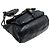 NUOVO BORSO CAMPOMAGGI FLAVIA CON MANICO IN PELLE GRAIN NERA CON STUDS Nero - vista 3
