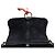 NUOVO BORSO CAMPOMAGGI FLAVIA CON MANICO IN PELLE GRAIN NERA CON STUDS Nero - vista 8