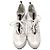 Hermès HERMES ACTION H201103Z 38 GRAU WEISS CANVAS LEDER SNEAKERS - Ansicht 8