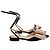 Bailarinas Wrap Strap Le Cadeau de Mach & Mach en Ante Negro