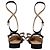 Bailarinas Wrap Strap Le Cadeau de Mach & Mach en Ante Negro - vista 3