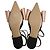 Bailarinas Wrap Strap Le Cadeau de Mach & Mach en Ante Negro - vista 6