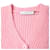 Iro Uberta Oversized Rippstrick-Cardigan aus Polyester in Rosa Braun Pink - Ansicht 5